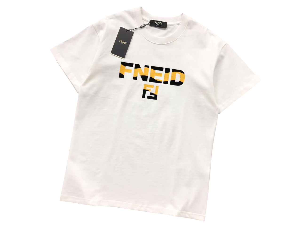 Fendi Wave Tee White