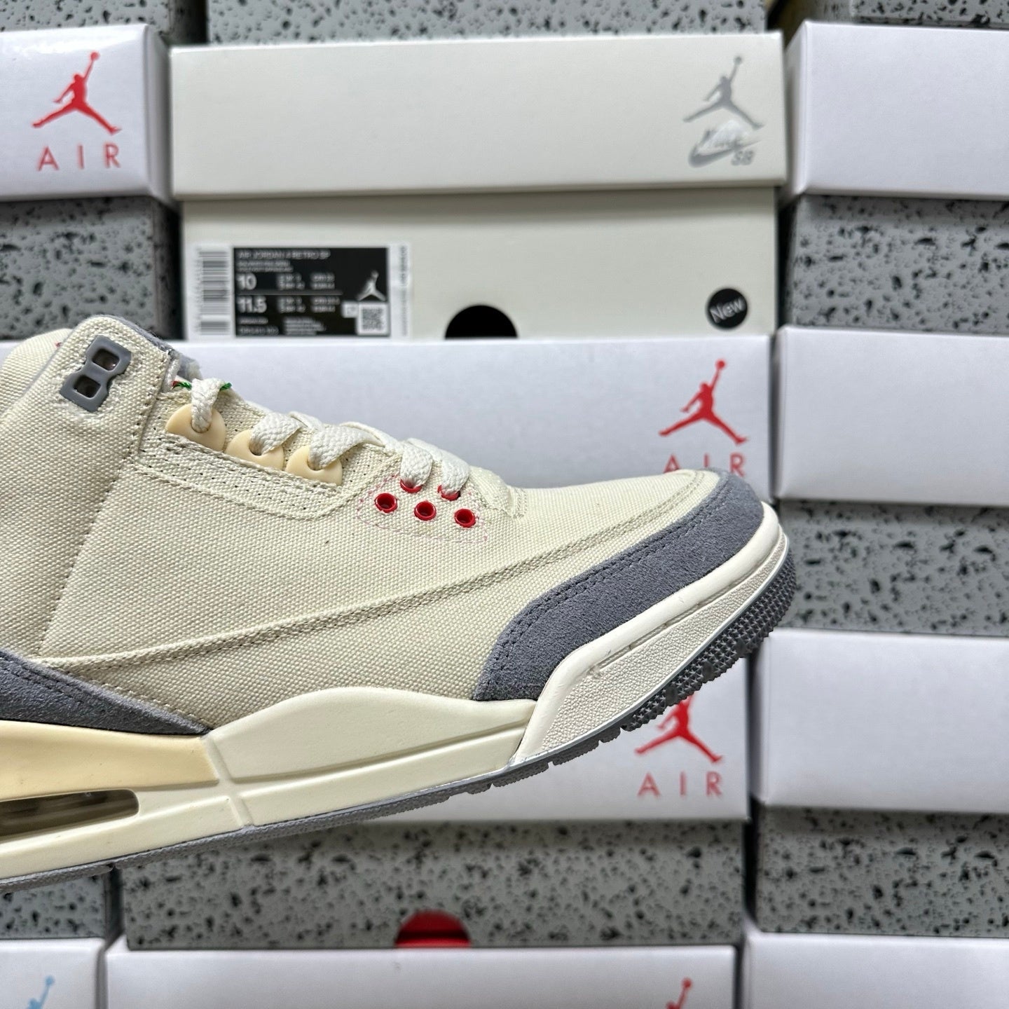 Jordan 3 Retro White Cement Reimaginadas