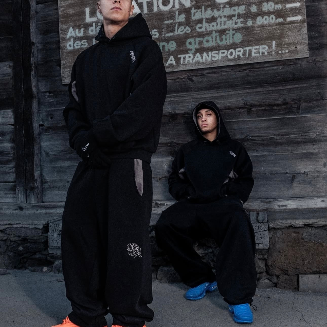 MERTRA Bigstep Hoodie Black/Grey