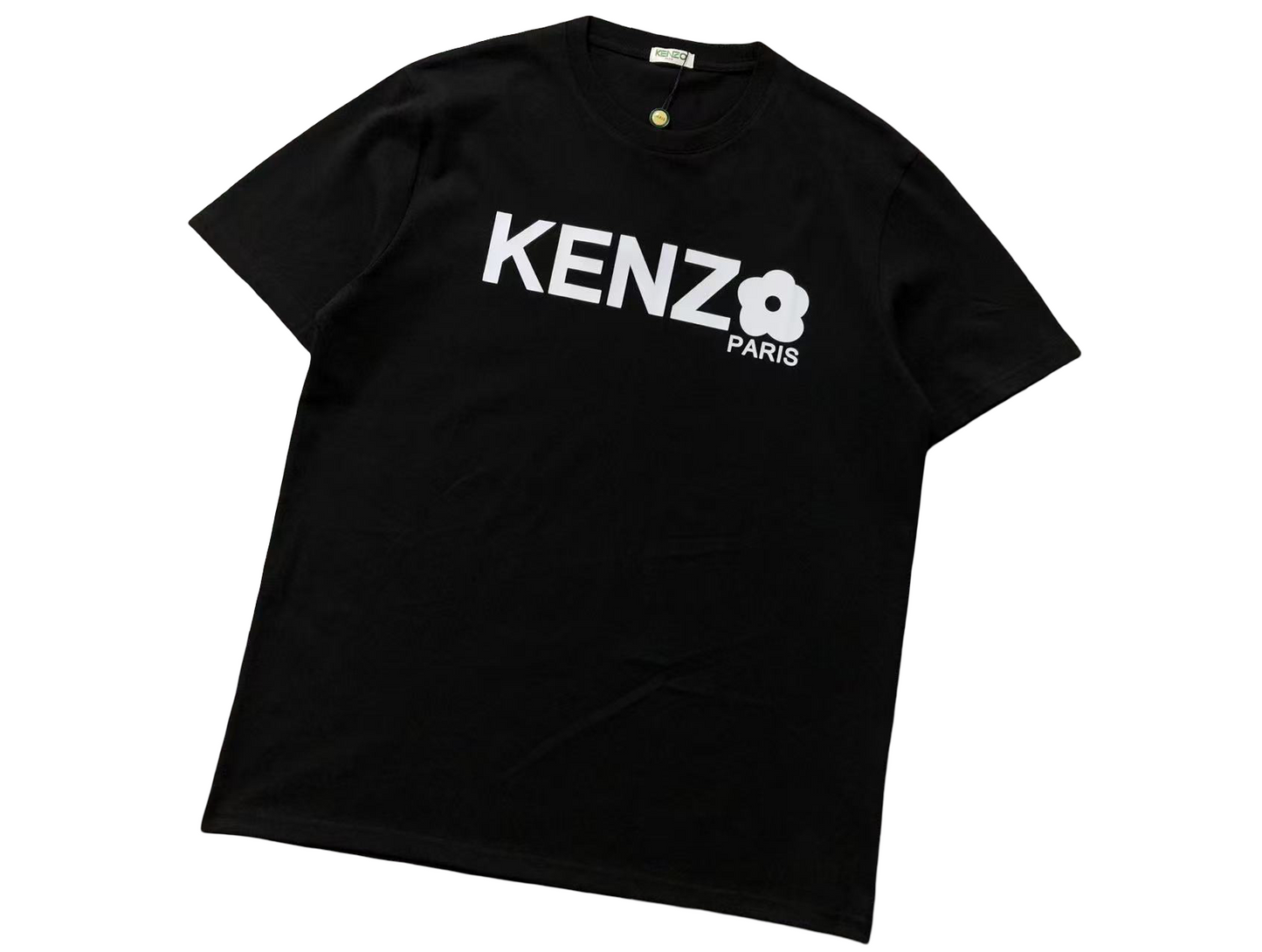 KENZO Flower Tee Black