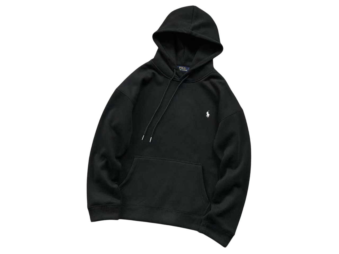 Ralph Lauren Classic Hoodie Black/White