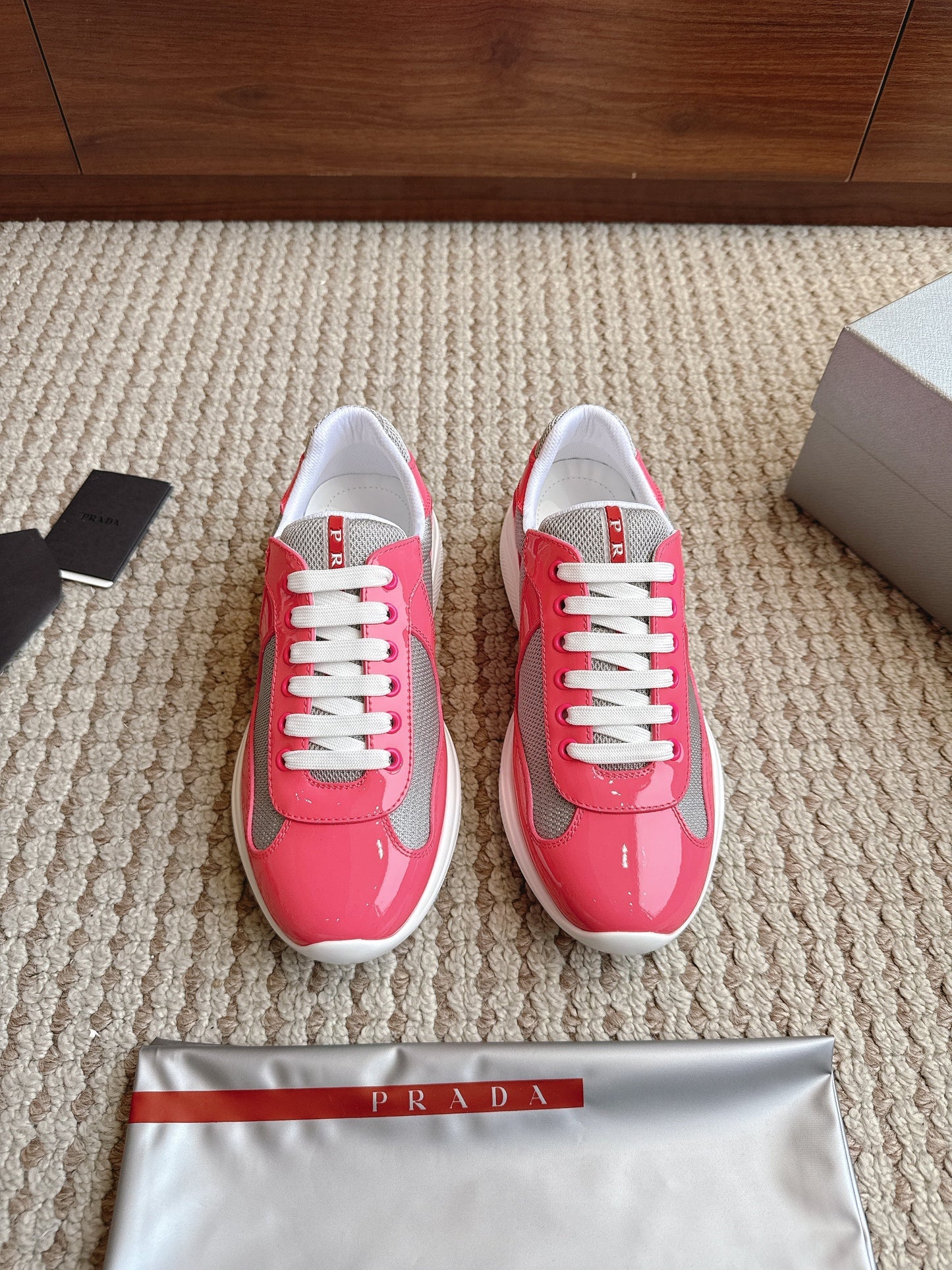 Prada America's Cup Flamingo Pink Grey