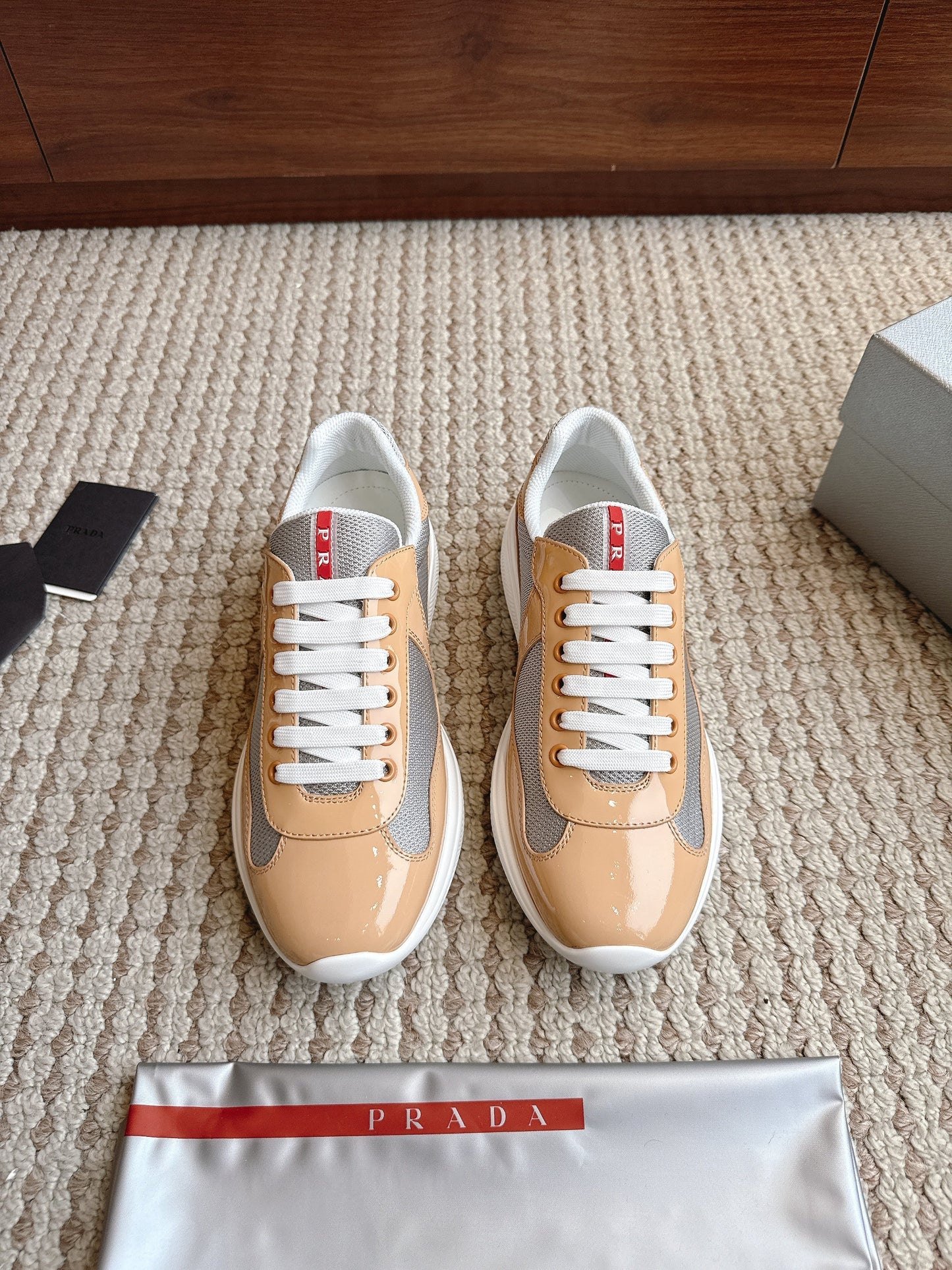 Prada America's Cup Peach Grey