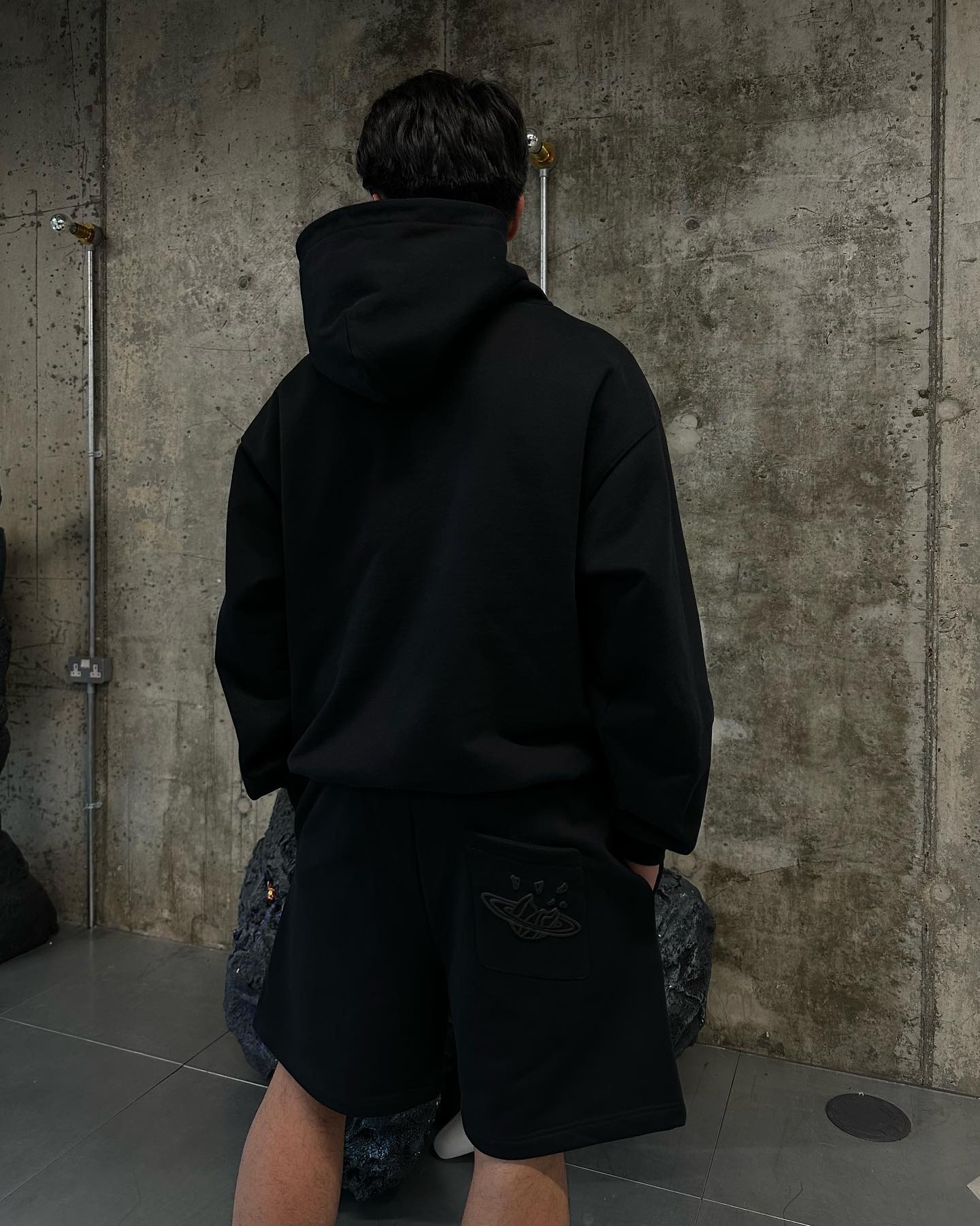 Broken Planet Outer Space Short Black