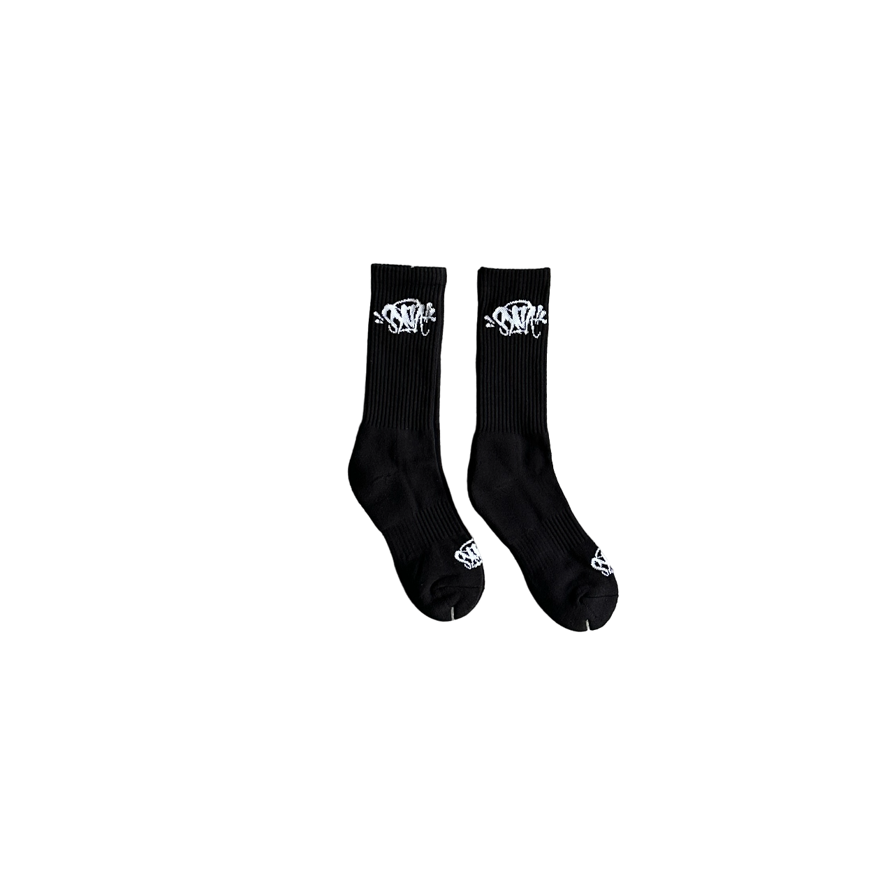 Syna Socks Black White (2 Pairs)