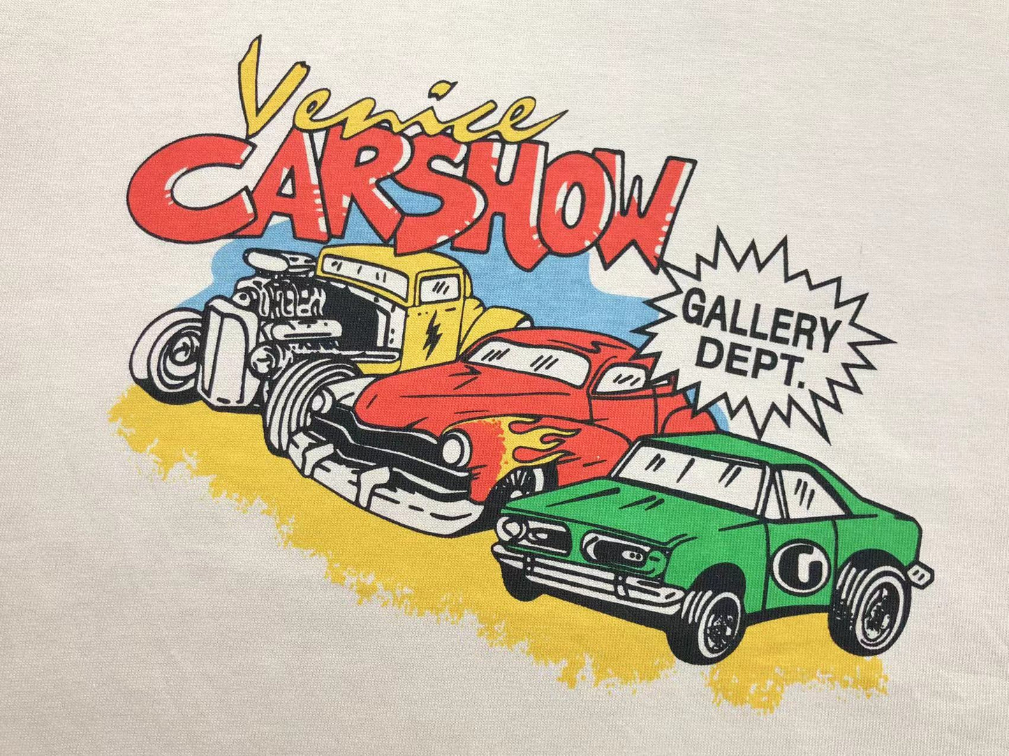GALLERY DEPT. Venice Carshow Tee Cream