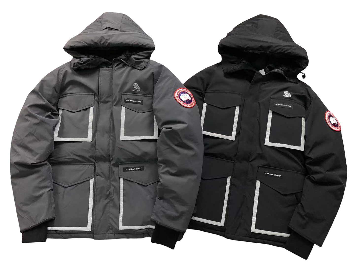 Canada Goose x OVO Constable Parka Black Reflective