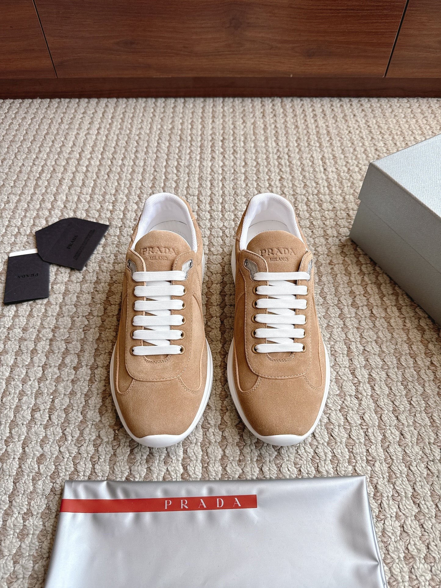 Prada America's Cup Denim Brown