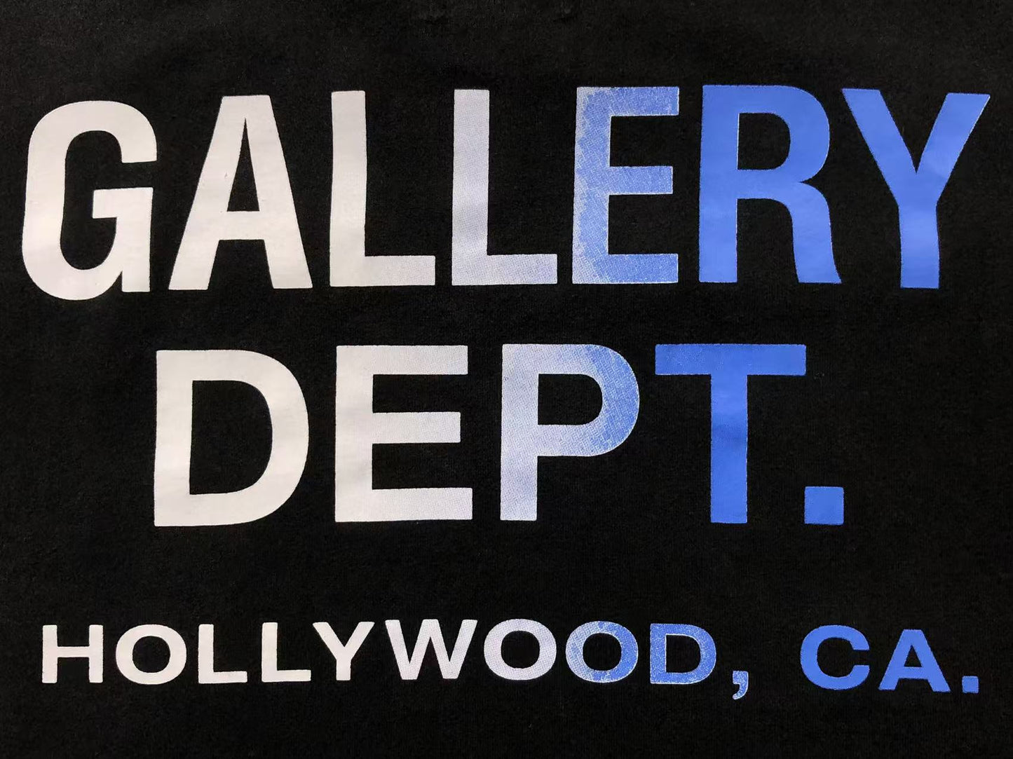 GALLERY DEPT. Hollywood Tee Black