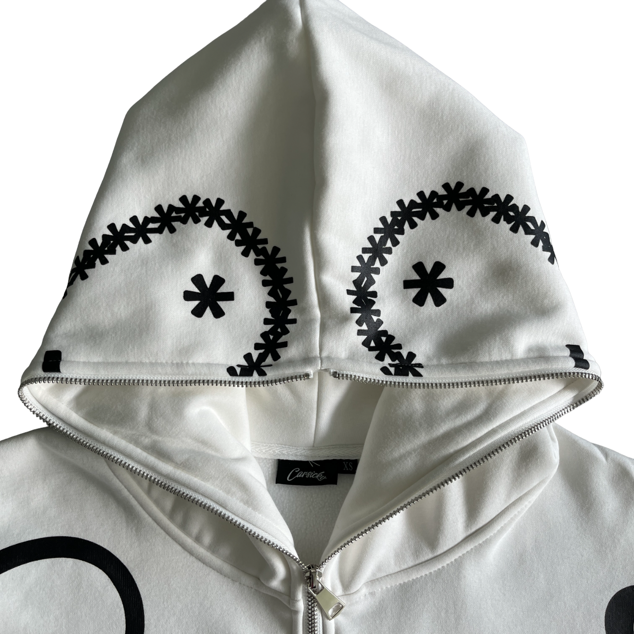 Carsicko Love Spread Full Zip White