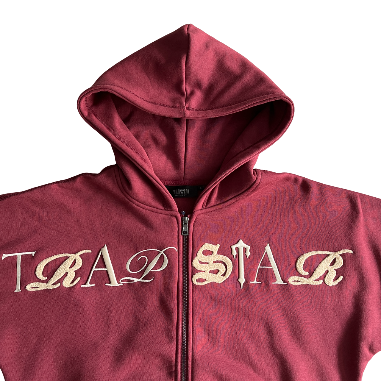 Trapstar Script Zip Through Tracksuit Zinfandel