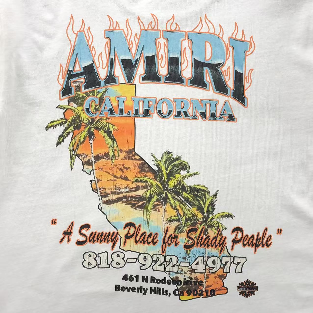 AMIRI California Tee White