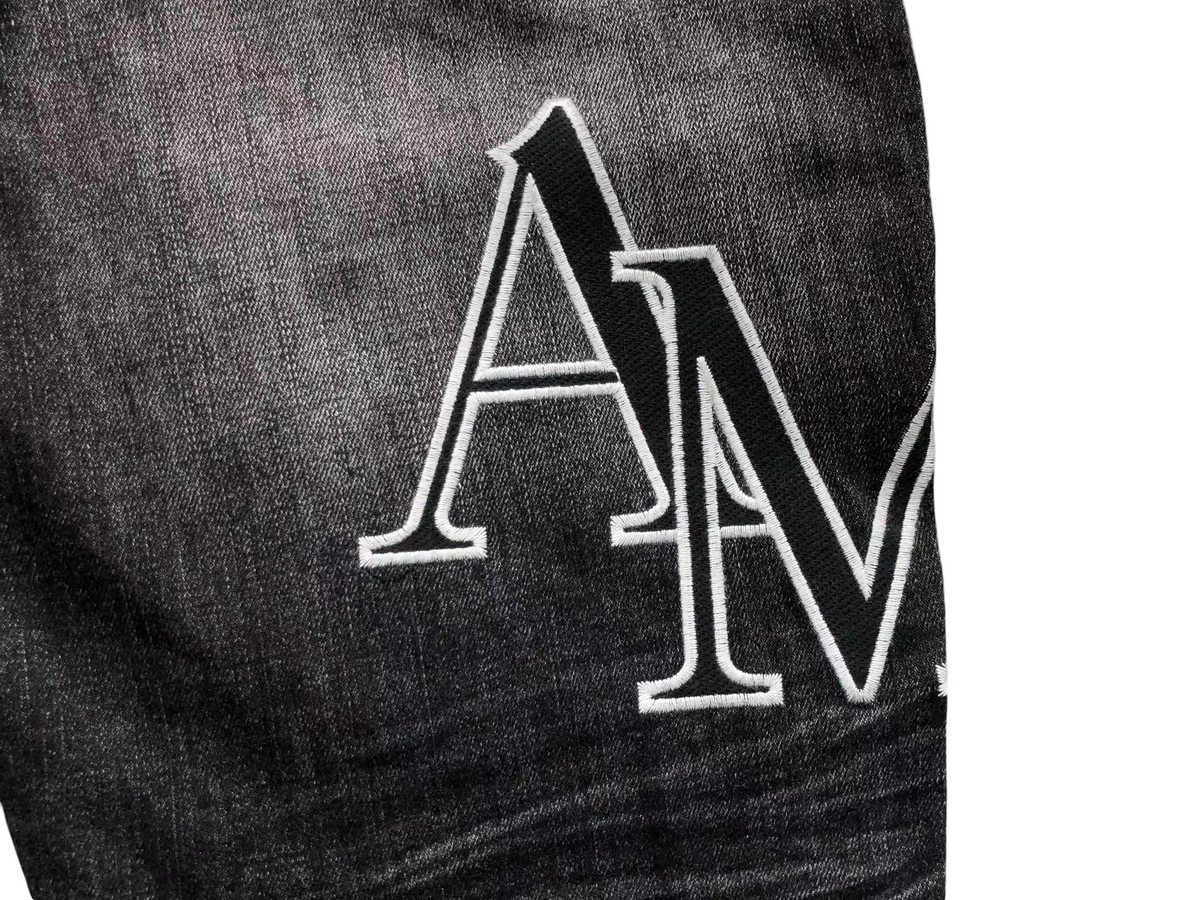 AMIRI Superimposed Denim Jeans Black