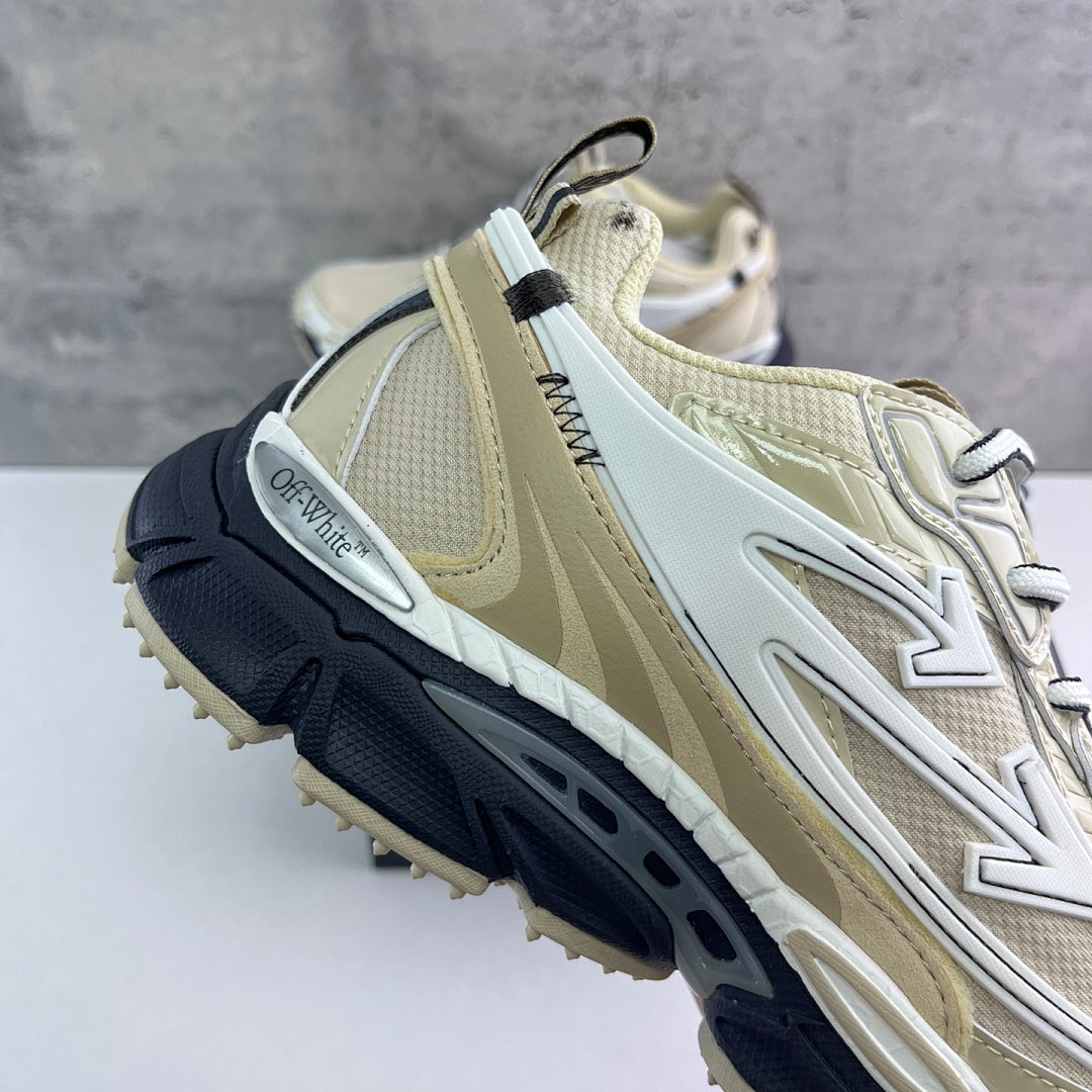 Off-White Be Right Back Cream White Black