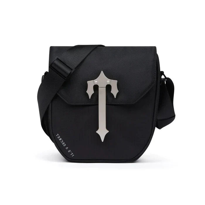 Trapstar Black Silver Cobra T Bag Black
