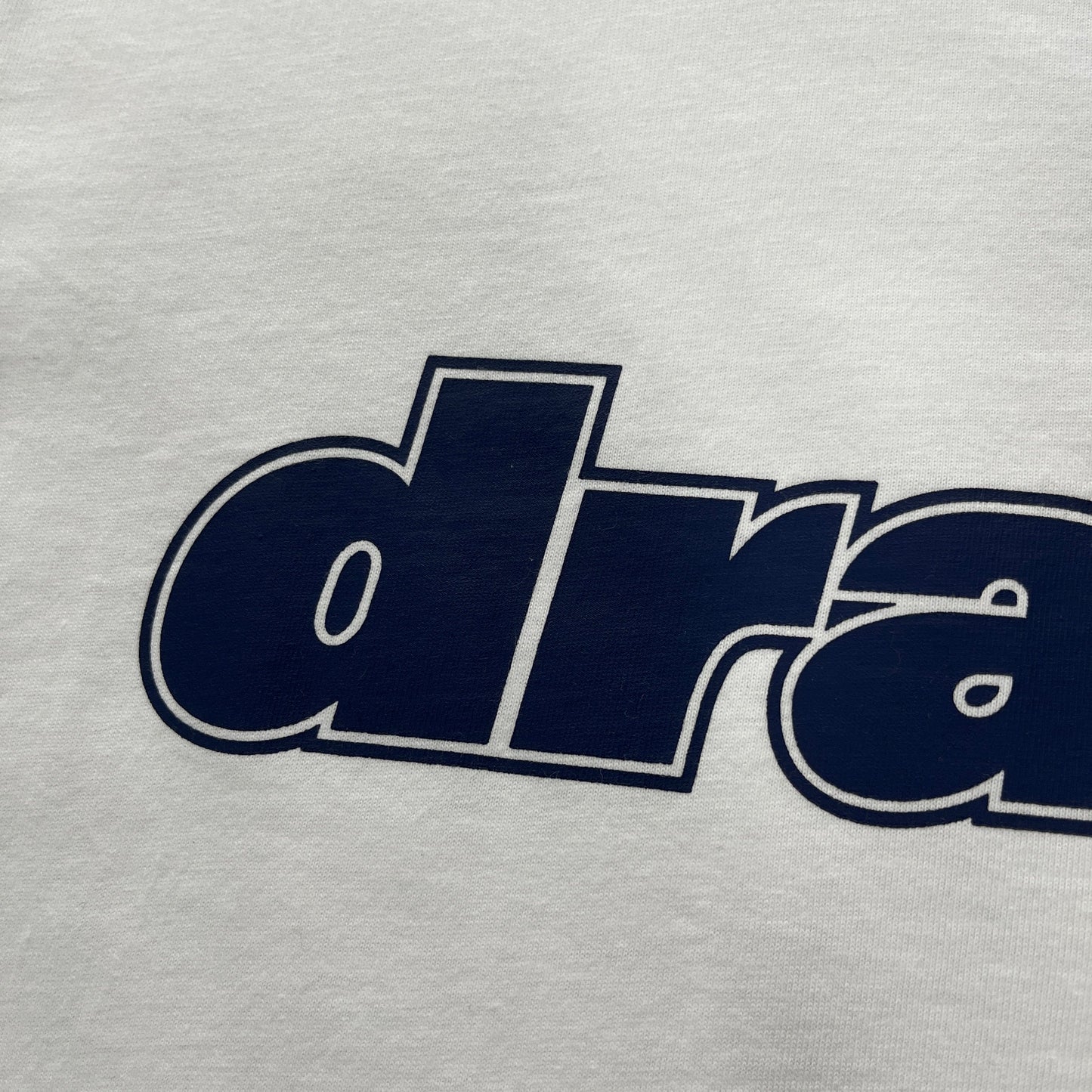 Drama Call Classic Tee White/Blue