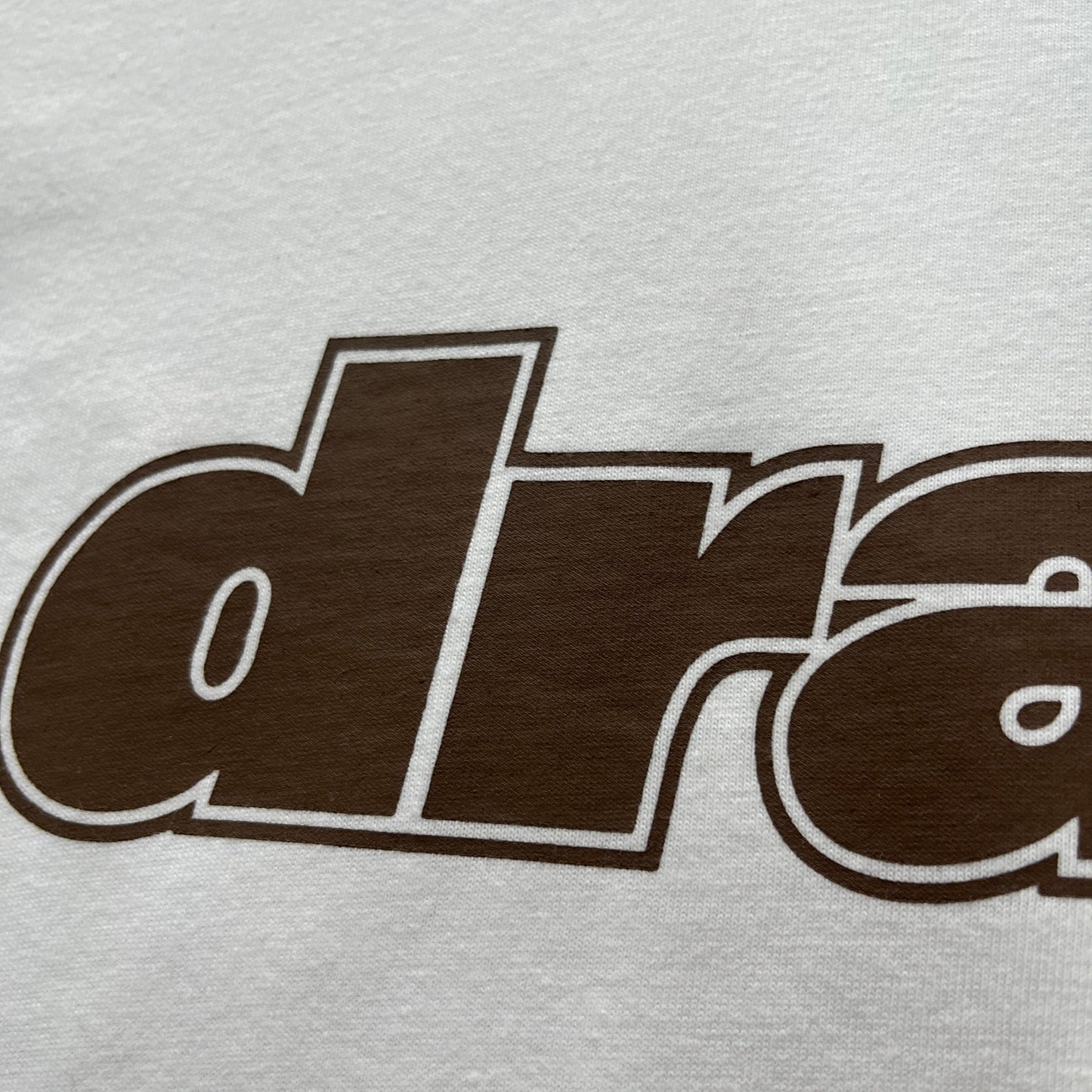 Drama Call Classic Tee White/Brown