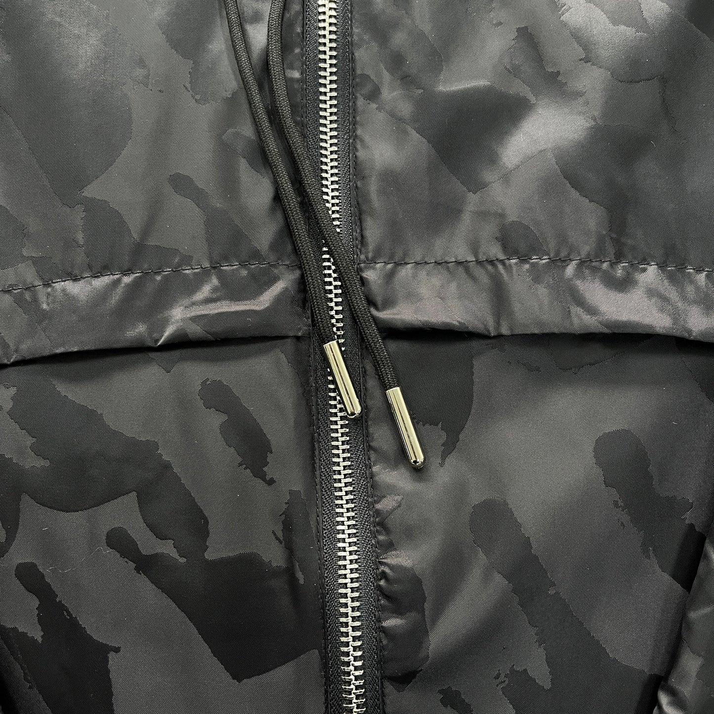 Trapstar Irongate T Jacquard Windbreaker Jacket Black