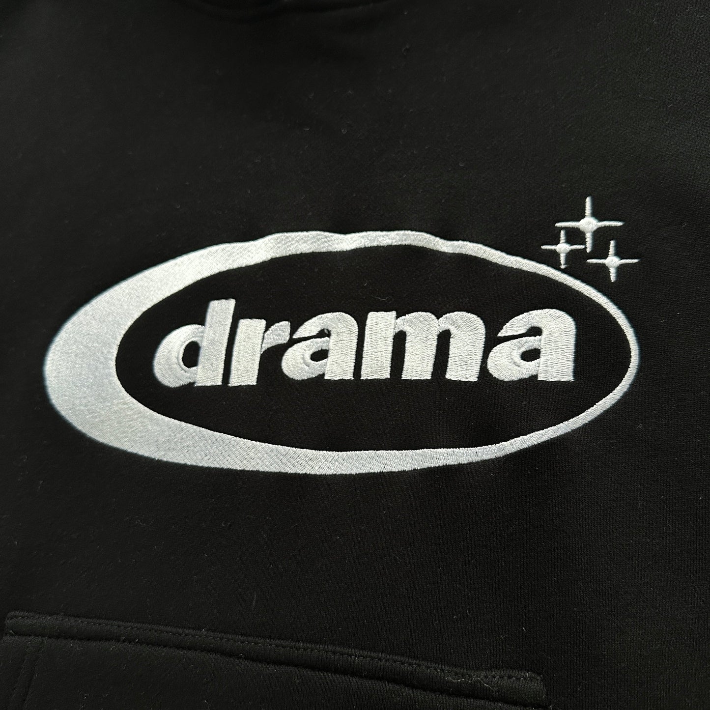 Drama Call Vintage Hoodie Black