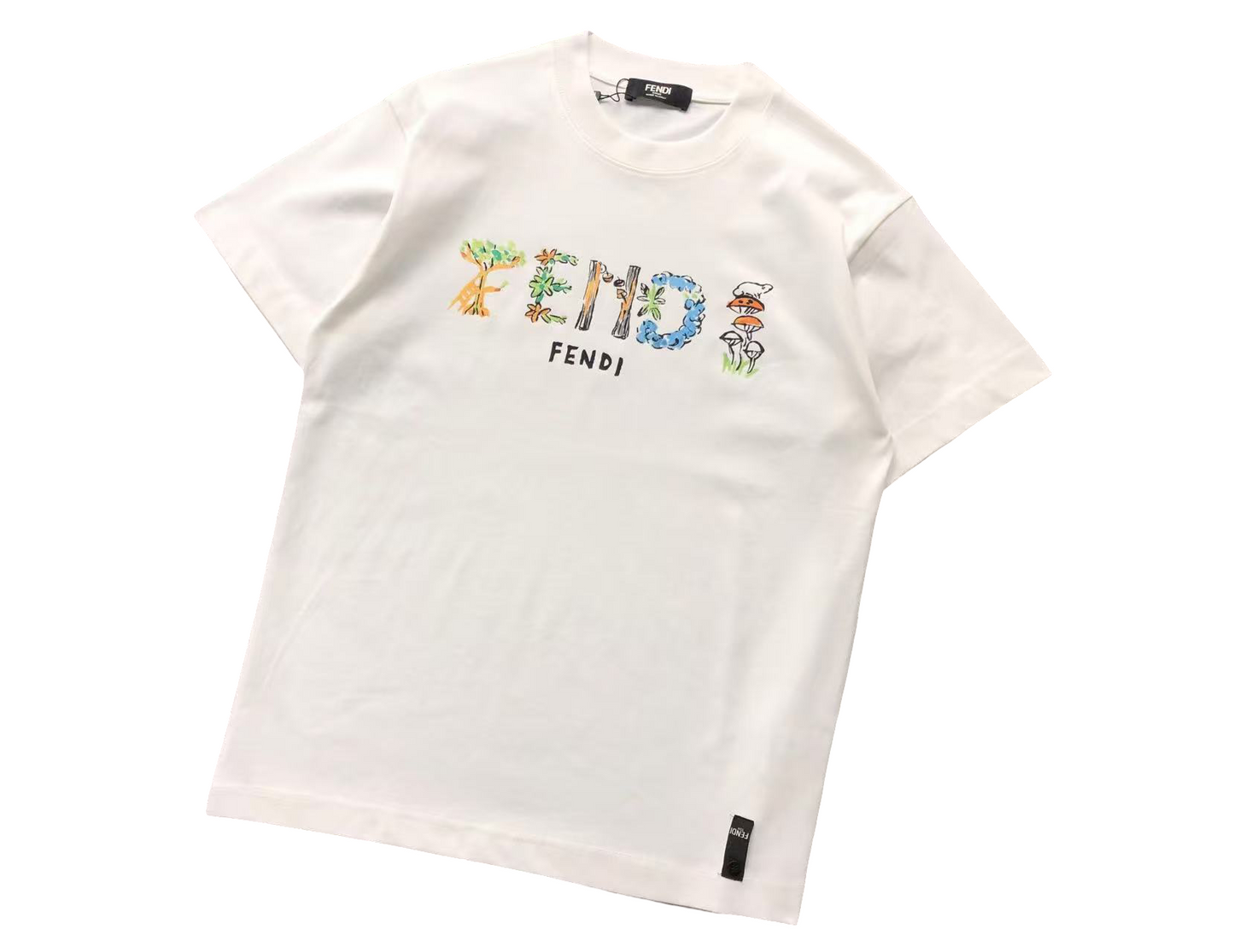 Fendi Nature Tee White