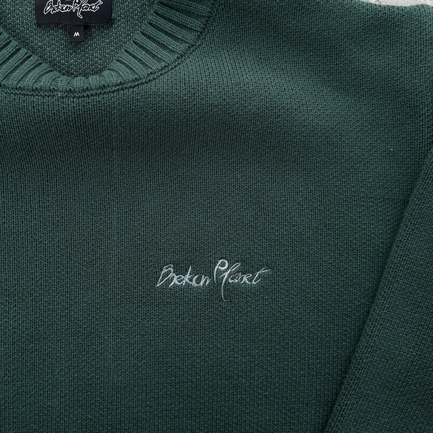 Broken Planet Outer Space Sweater - (GREEN)