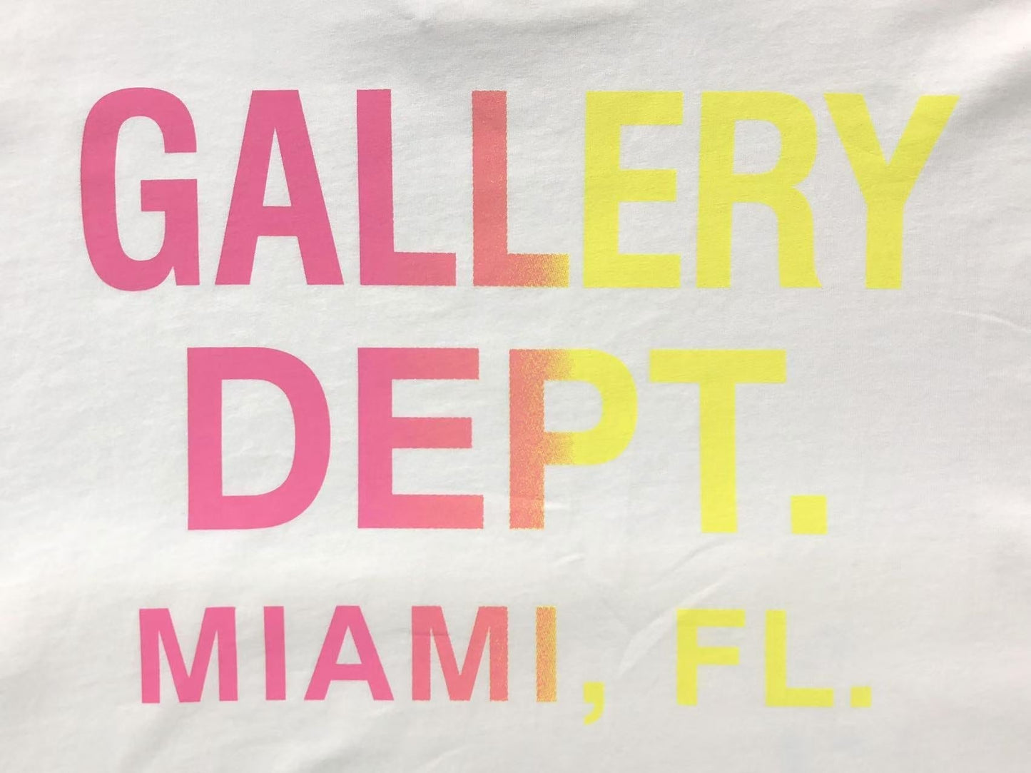 GALLERY DEPT. Miami Tee White