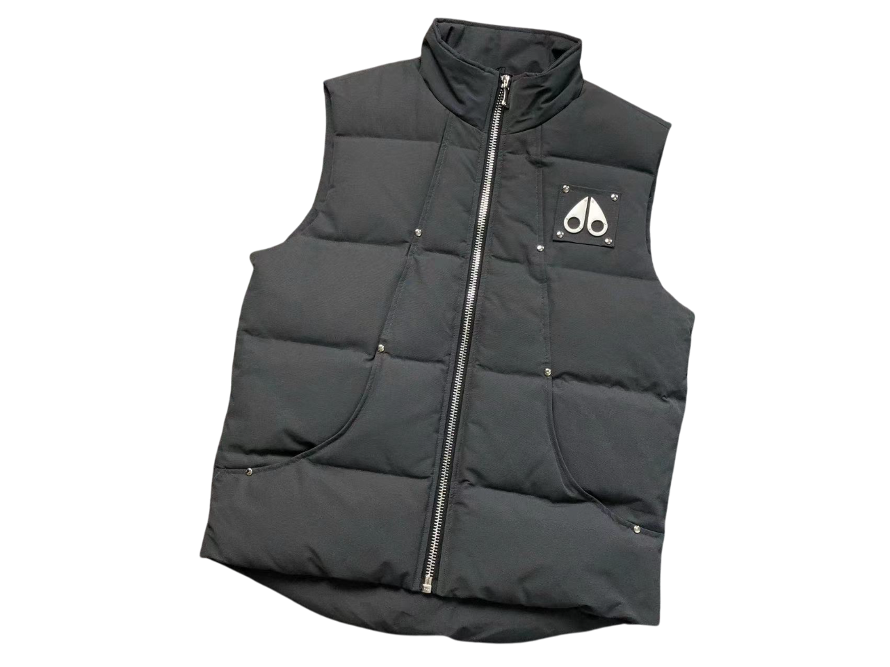 Moose Knuckles Montreal Gilet Grey