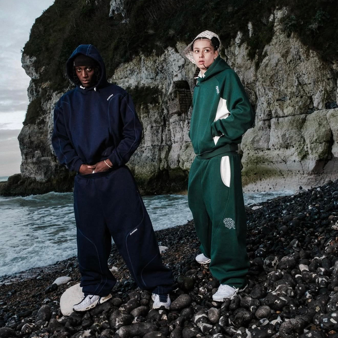 MERTRA Bigstep Hoodie Green/White