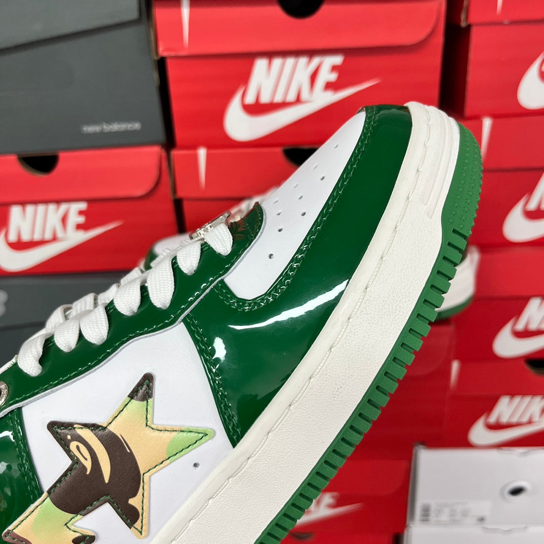 A Bathing Ape Bapesta 11 Green/White