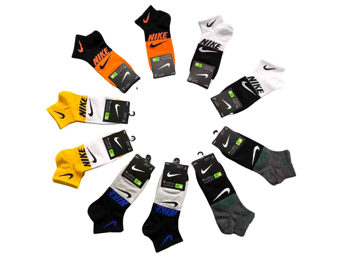 Nike Socks (10 Pairs) Colour Edition 3