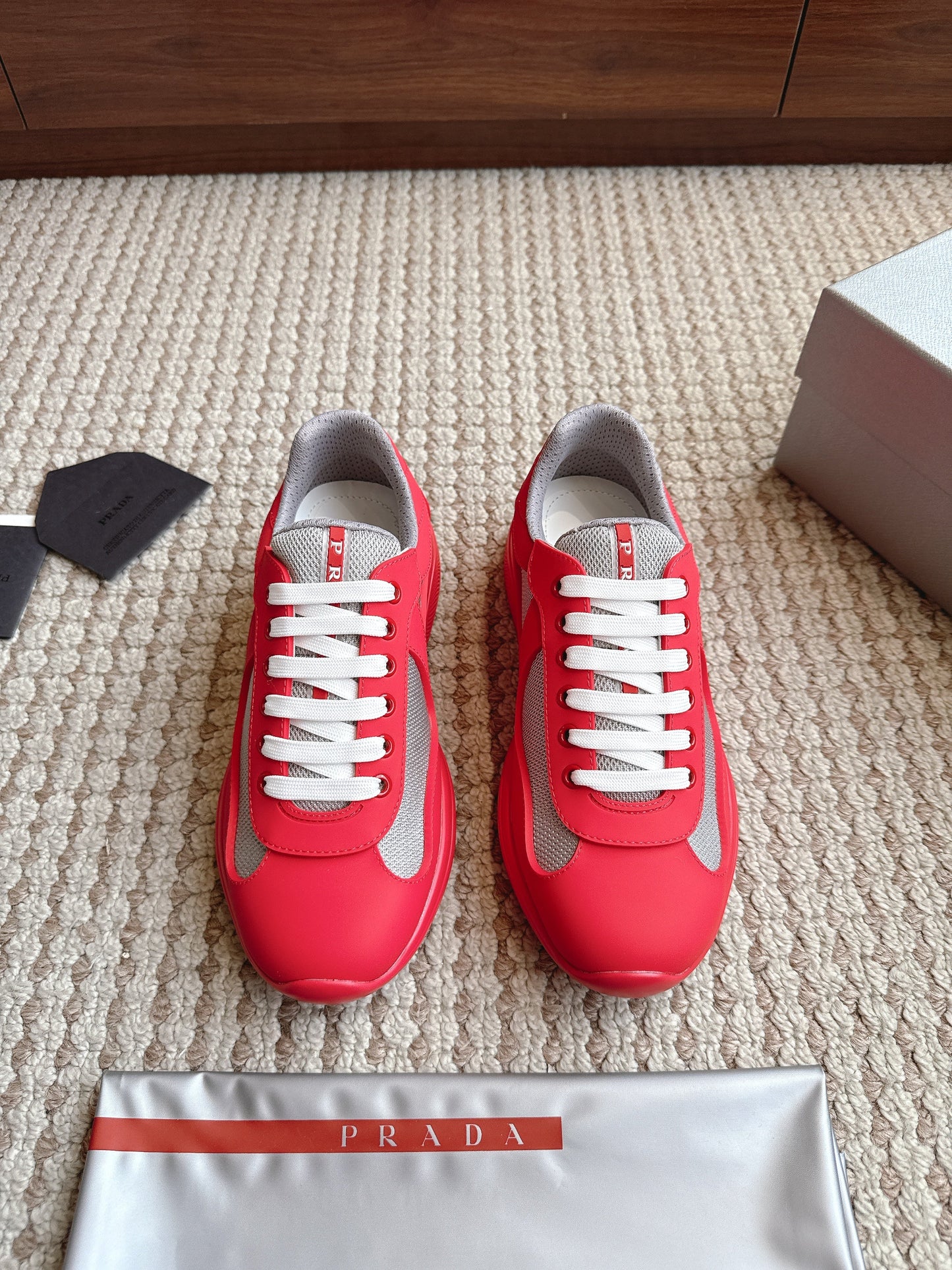 Prada America's Cup Cherry Grey