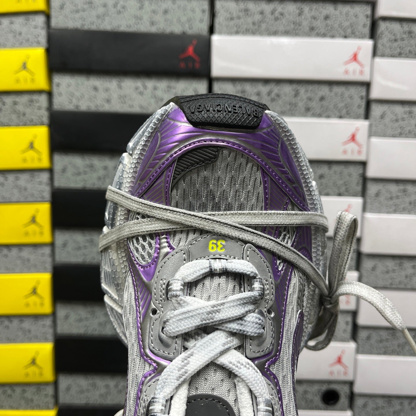 Balenciaga 3XL Grey Purple White