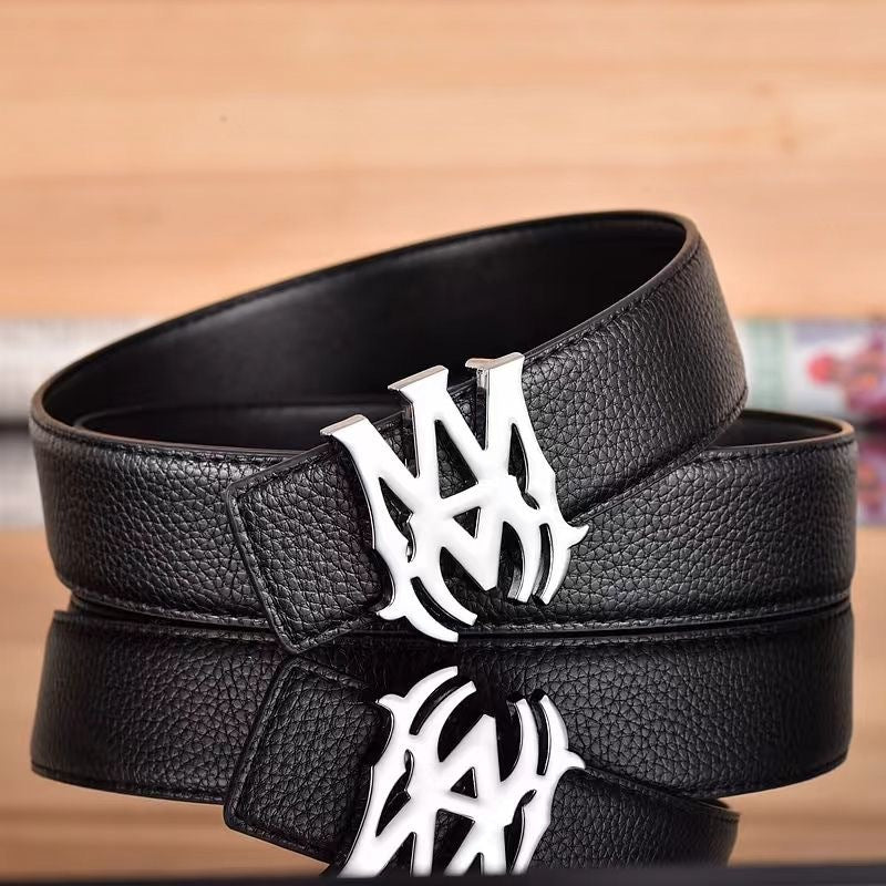 Amiri MA Belt Silver