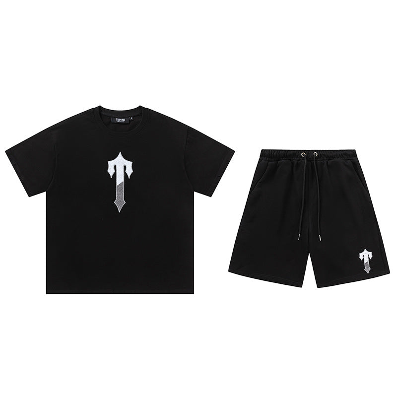 Trapstar "T" Short Set Grey