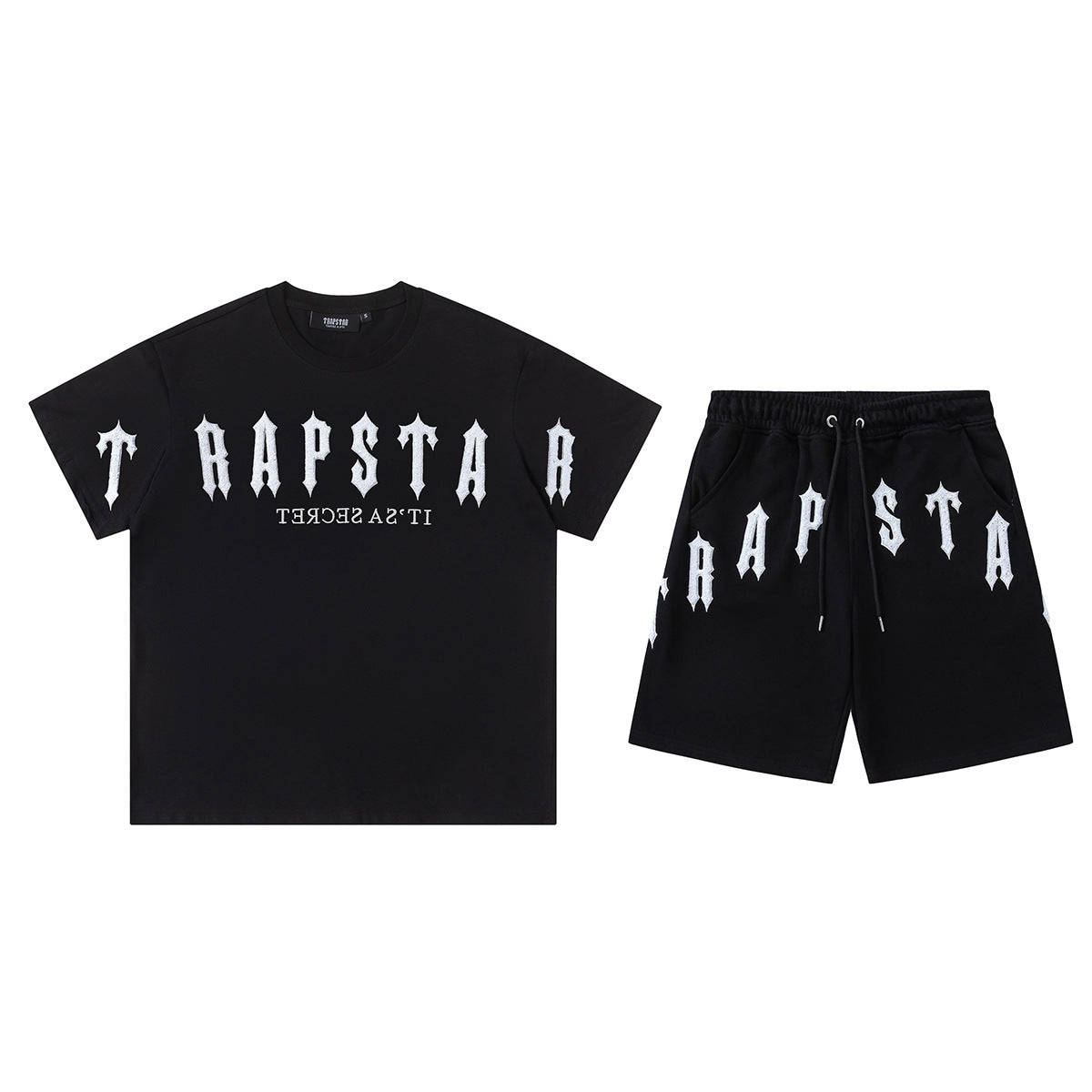 Trapstar Arch Short Set Black
