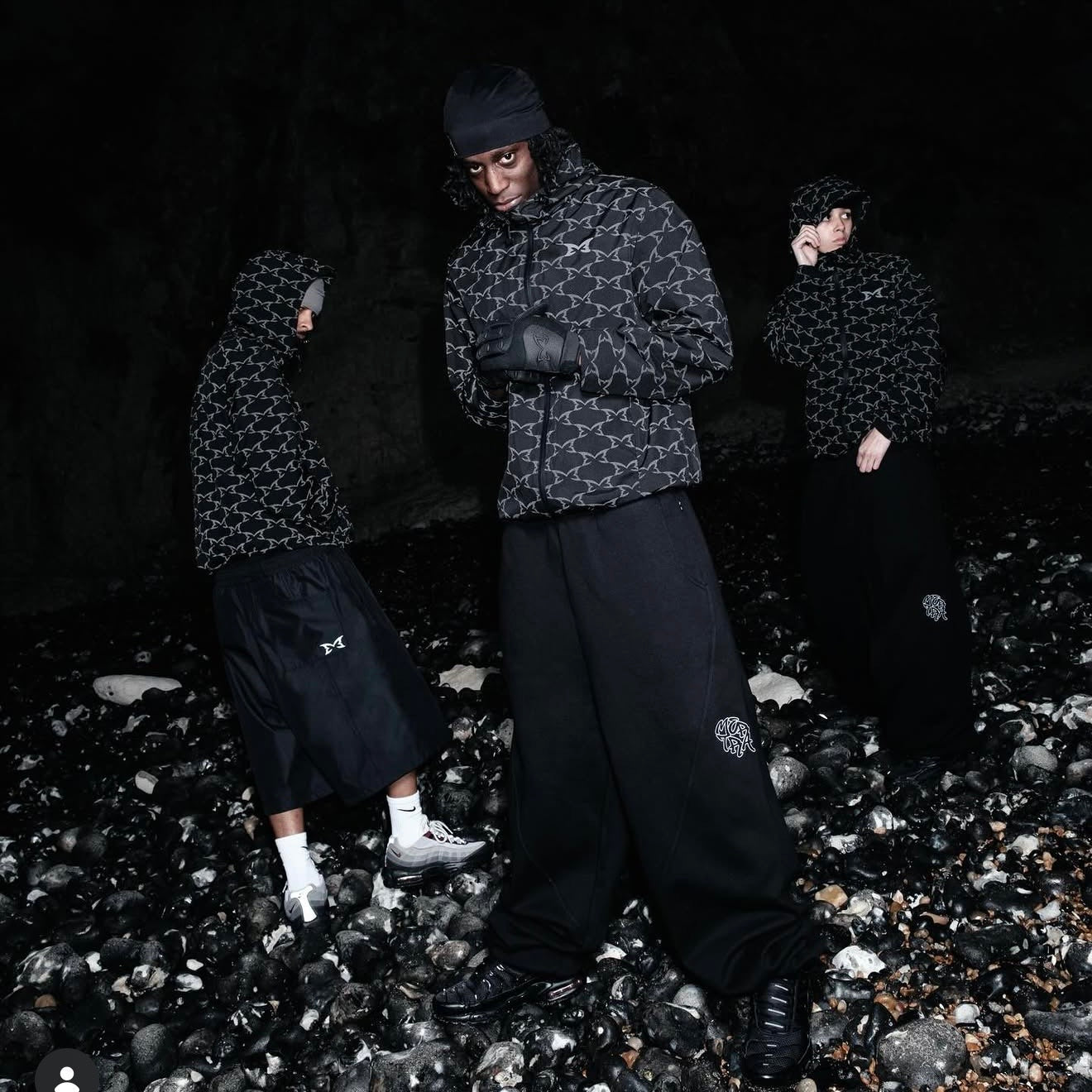 MERTRA Tech Shorts Black