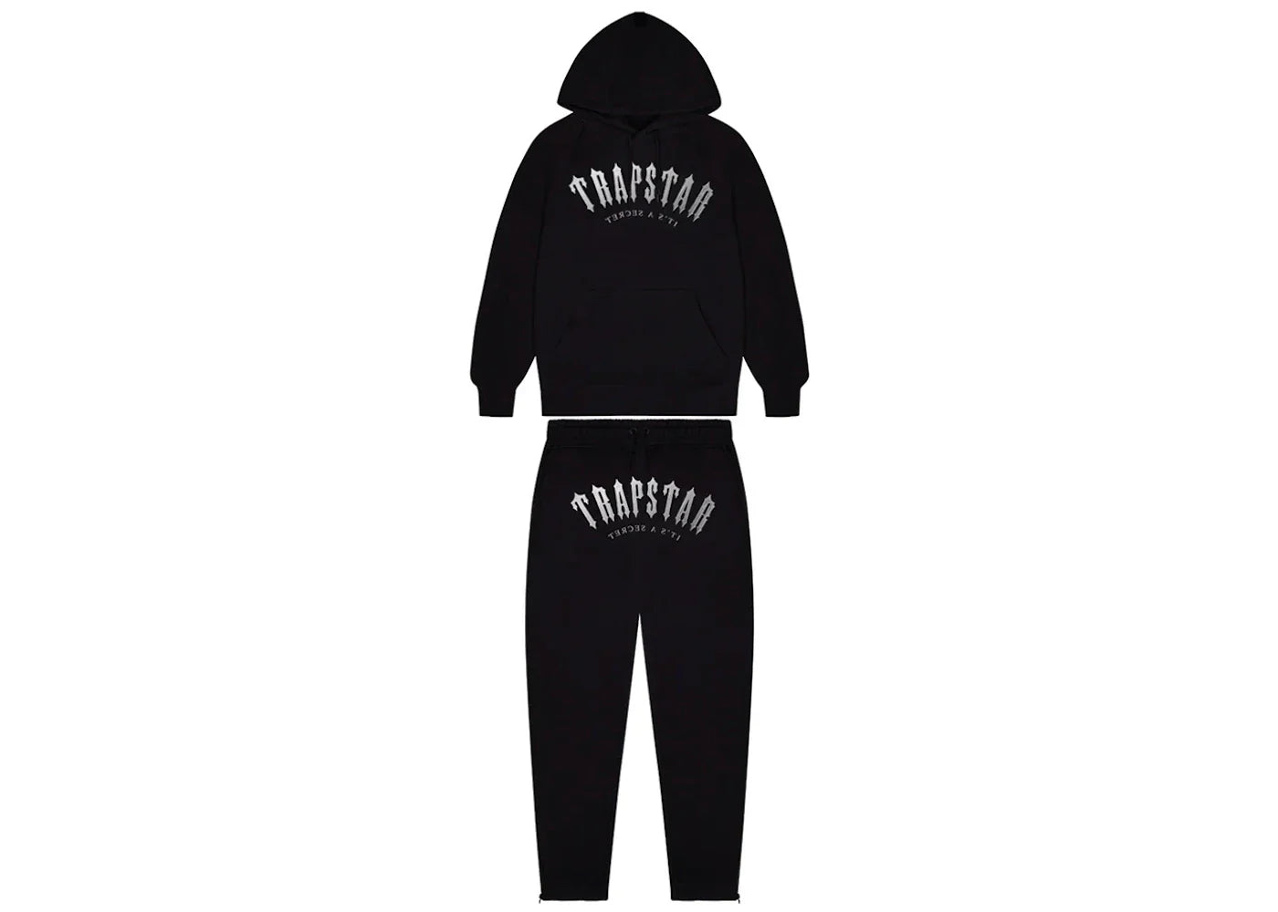 Trapstar Irongate Arch Gel Tracksuit - (BLACK/GREY)