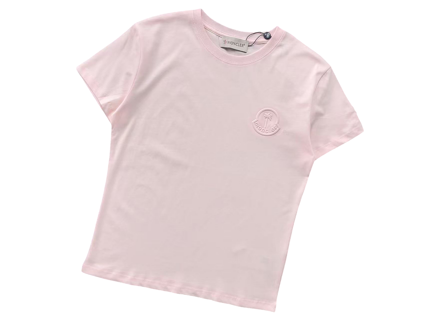 Moncler Palm Women's Tee Pink