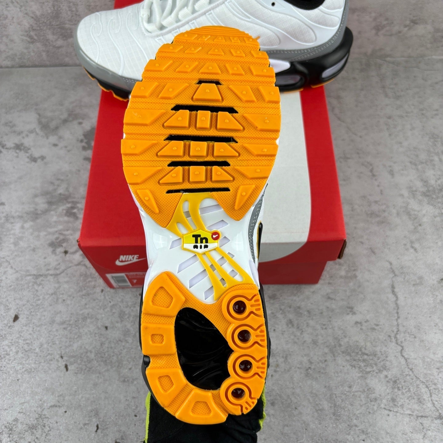 Nike Air Max Plus TN White Grey Orange