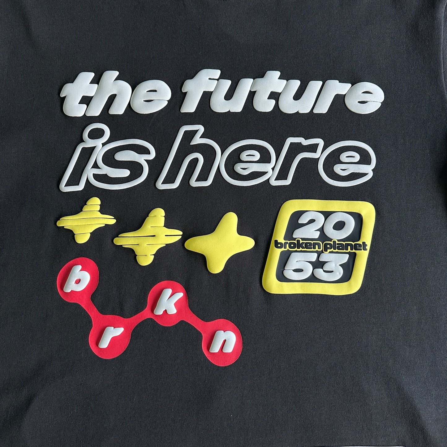 Broken Planet The Future Is Here Tee Black