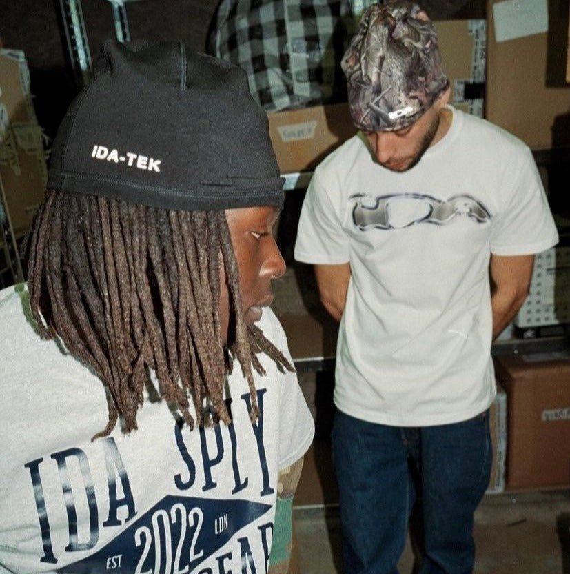 IDA Chrome Tee White/Grey