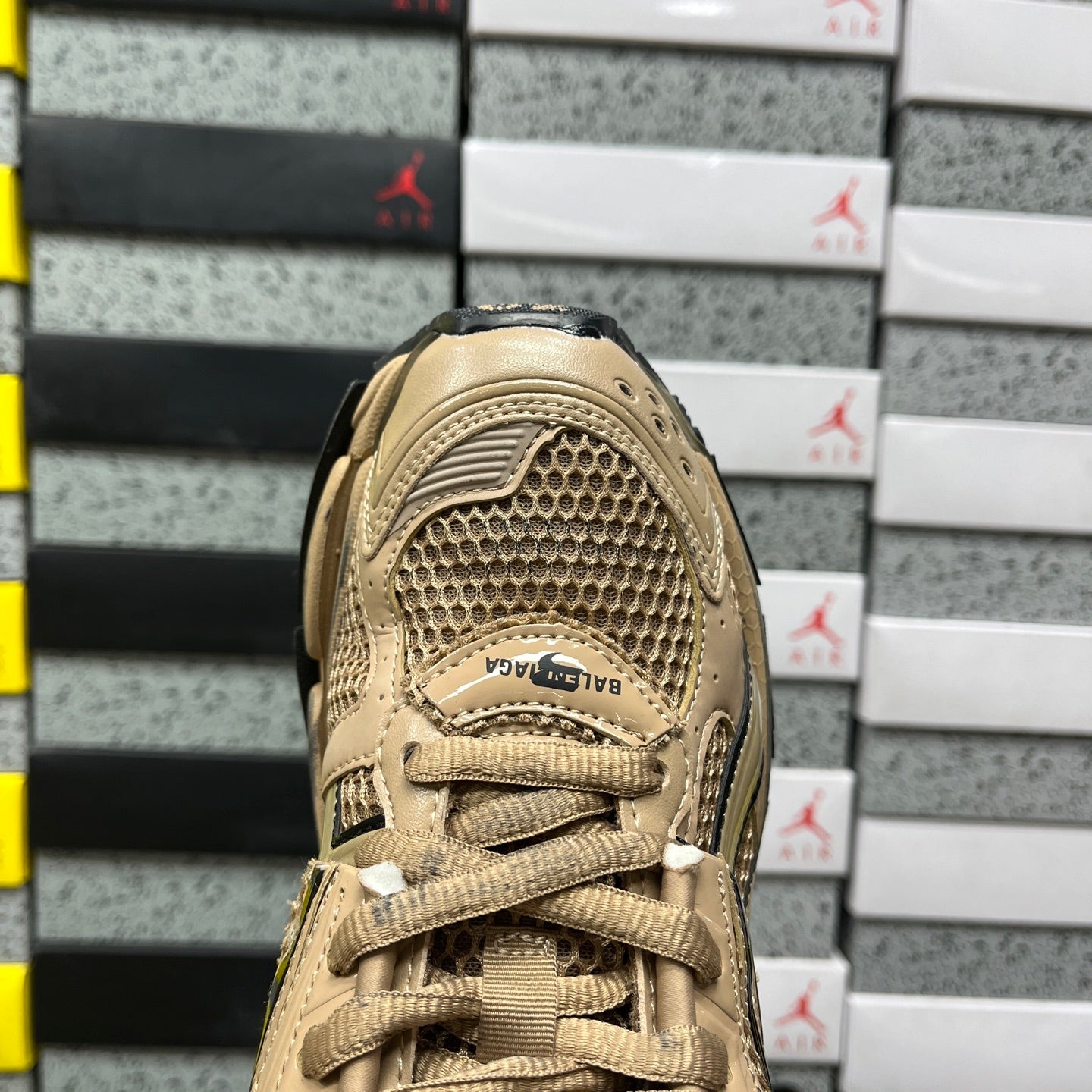 Balenciaga Runner 7.5 Coffee Brown Black