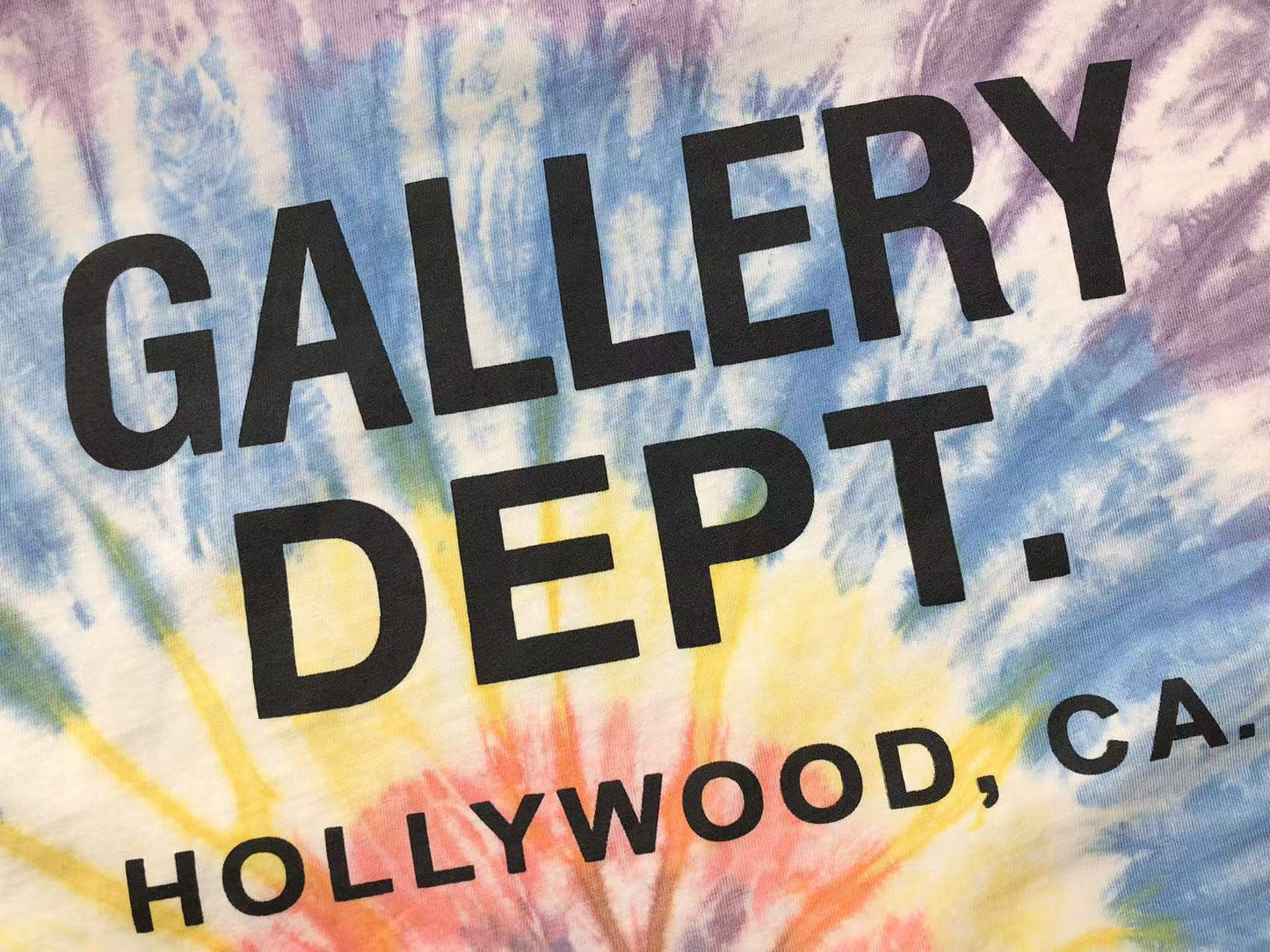 GALLERY DEPT. Tie and Dye Tee Multicolor