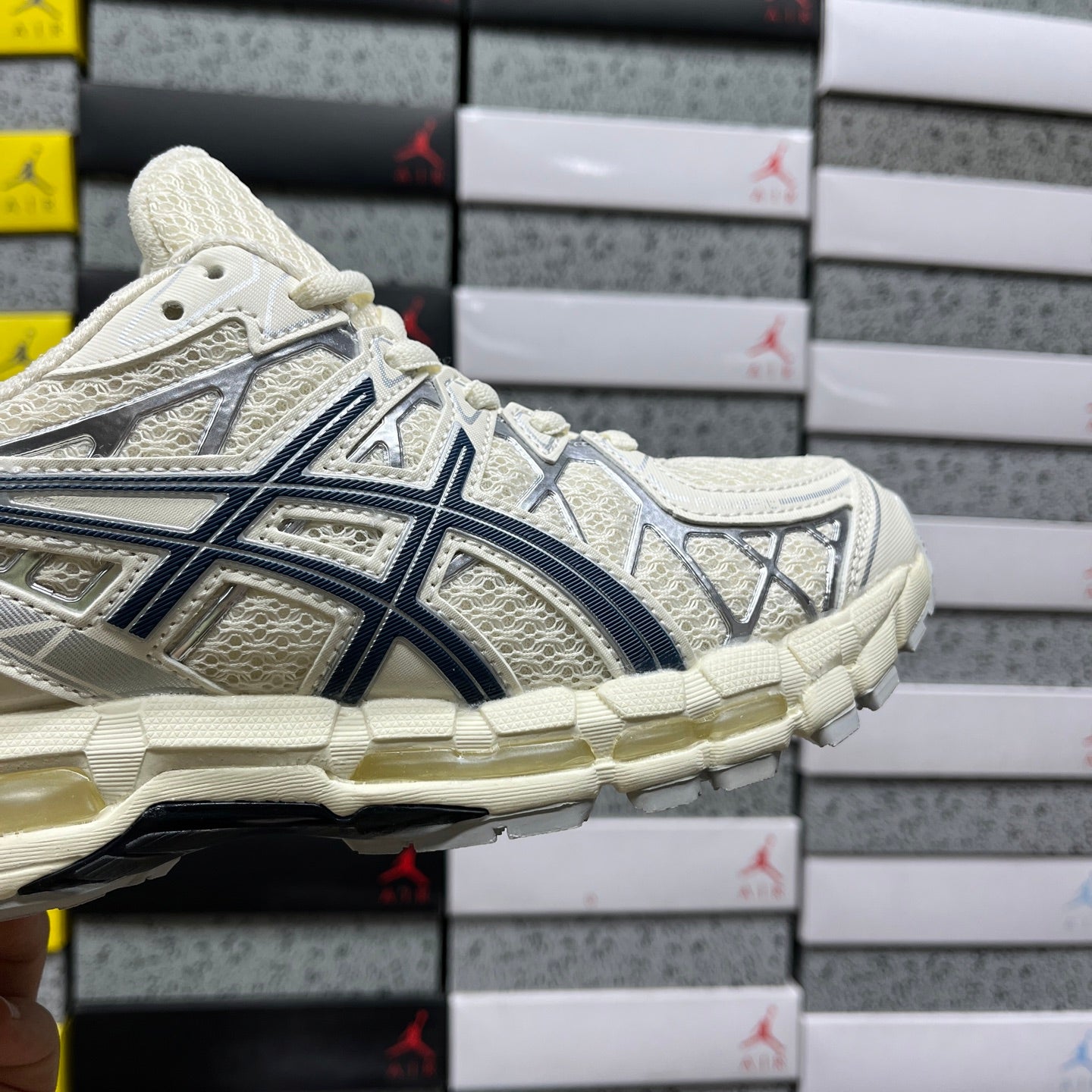Asics Gel-Kayano 20 Cream Independence Blue