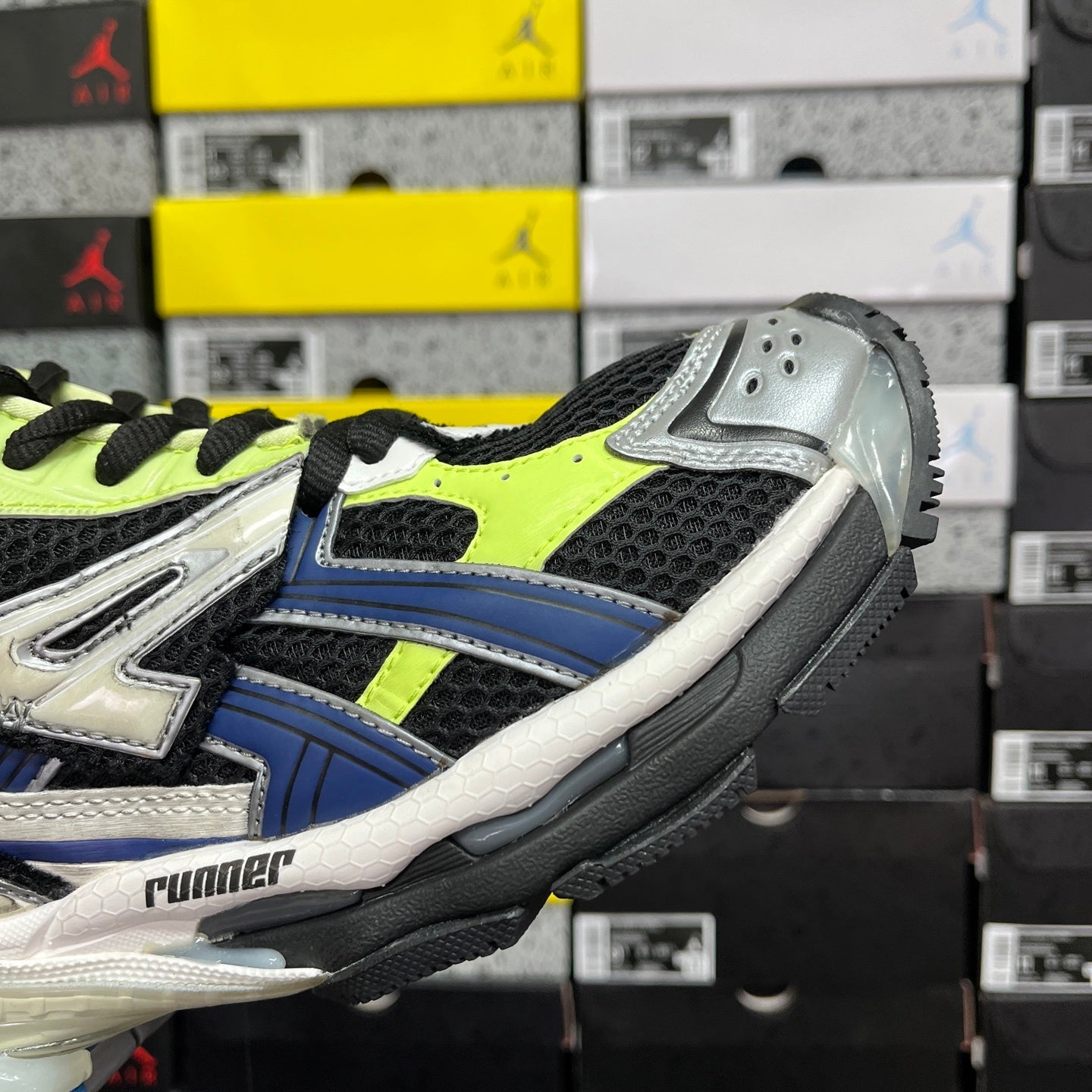 Balenciaga Runner 7.0 Black Green Navy
