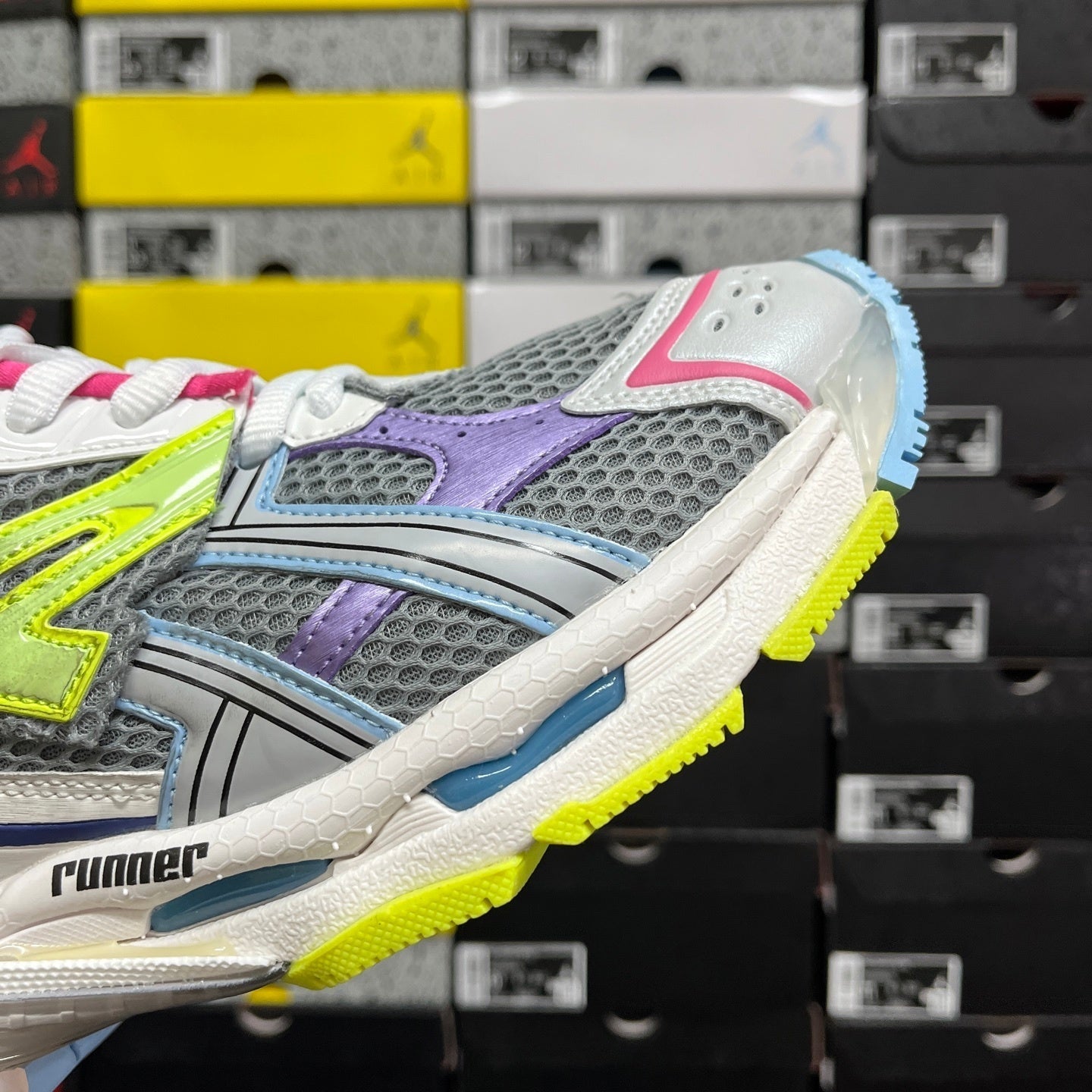 Balenciaga Runner 7.0 White Multicolor