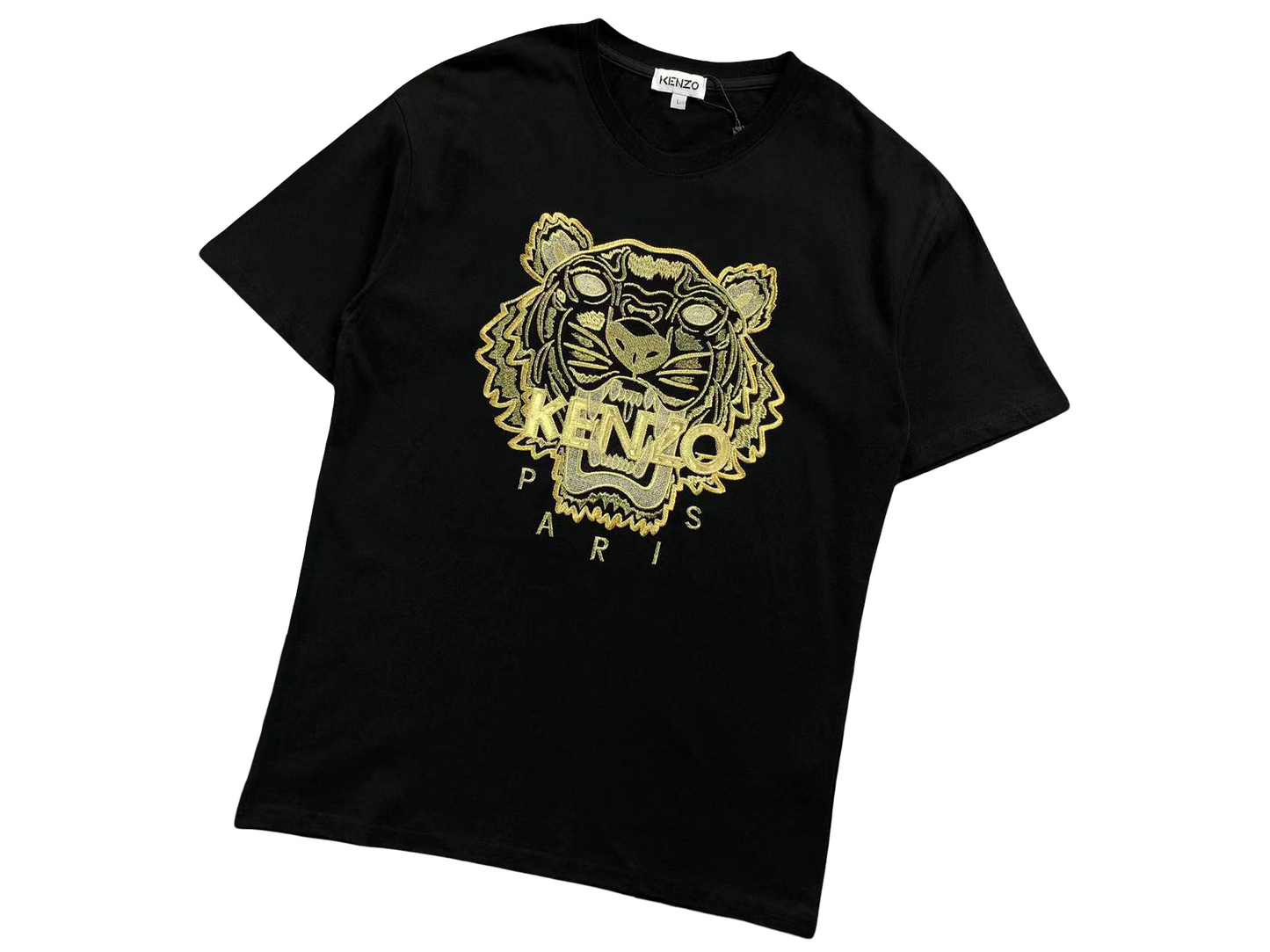 KENZO Tiger Tee Black/Gold