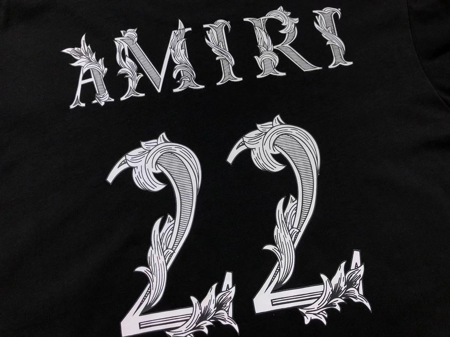 AMIRI 22 Tee Black
