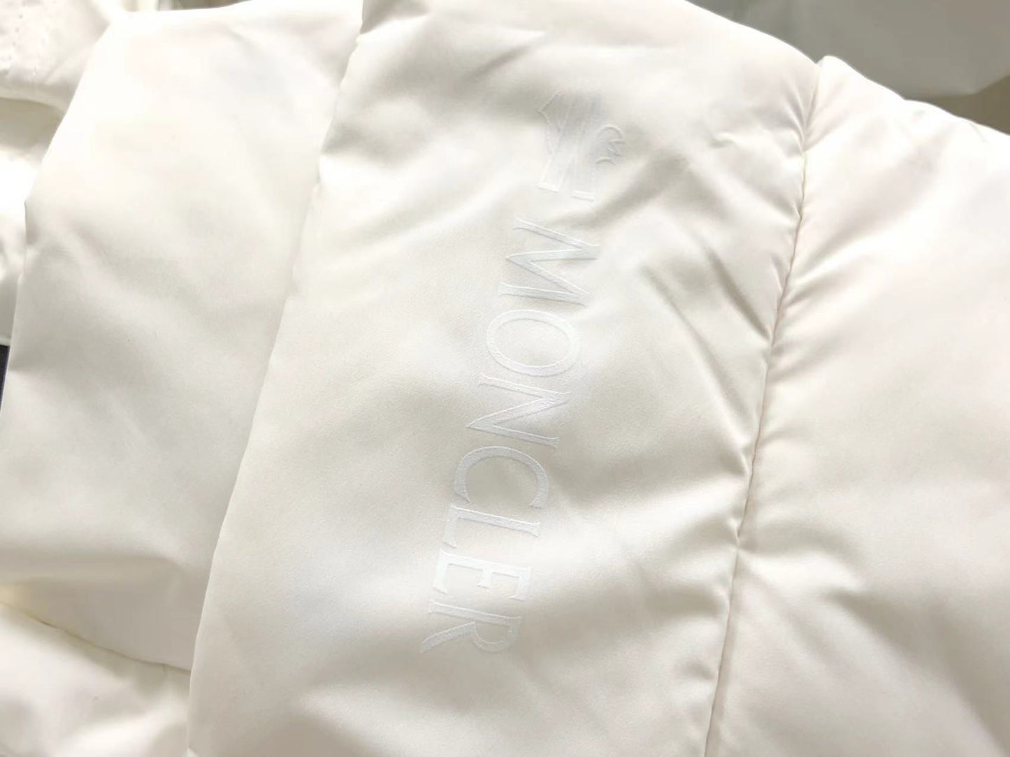 Moncler Technical Down Jacket White