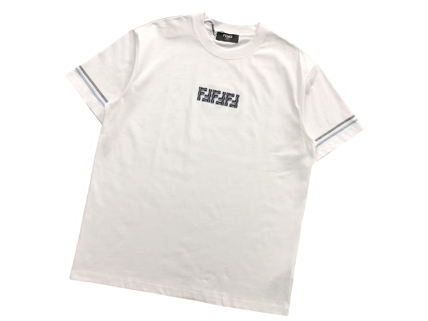 Fendi Zebra Tee White